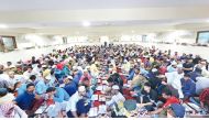 Participants during the Mega Iftar campaign.