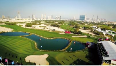 A general view of the Doha Golf Club.