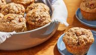 Banana pecan muffins. Tom McCorkle for The Washington Post; food styling by Gina Nistico for The Washington Post