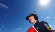 Adrian Newey, the Chief Technical Officer of Red Bull Racing looks on, on the grid during the F1 Grand Prix of United States at Circuit of The Americas on October 22, 2023 in Austin, Texas. Photo by Mark Thompson / GETTY IMAGES NORTH AMERICA / AFP