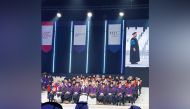 HEC Paris in Qatar graduates at the convocation ceremony. 