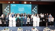 Participants during INJAZ Qatar’s Mubadara Awards ceremony 2024.