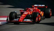 Ferrari's Monegasque driver Charles Leclerc competes during the qualifying session of the Formula One Monaco Grand Prix on May 25 2024 at the Circuit de Monaco, on the eve of the race. (Photo by NICOLAS TUCAT / AFP)