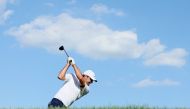 Scottie Scheffler of the US plays his shot from the 18th tee during the second round of the Memorial Tournament presented by Workday at Muirfield Village Golf Club on June 07, 2024 in Dublin, Ohio. Andy Lyons/Getty Images/AFP