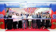 Ambassador of Philippines to Qatar H E Lillibeth V Pono and Director of Lulu Group International Dr. Mohamed Althaf inaugurating Pinoy Fiesta at Lulu Hypermarket, Barwa City branch.