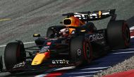 Red Bull Racing's Dutch driver Max Verstappen competes to win the pole position during the qualifying session on the Red Bull Ring race track in Spielberg, Austria, on June 29, 2024, ahead of the Formula One Austrian Grand Prix. (Photo by Joe Klamar / AFP)