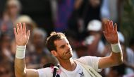 (Files) Britain's Andy Murray on the fifth day of the 2023 Wimbledon Championships at The All England Tennis Club in Wimbledon, southwest London, on July 7, 2023. (Photo by Sebastien Bozon / AFP)