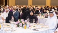 Minister of Public Health H E Dr. Hanan Mohammed Al Kuwari during the ceremony.