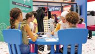 Participants during a back-to-school campaign.  