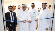 Qatar Cool officials inaugurating new Command Control Center in West Bay