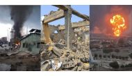 Airstrikes on Yemen by US, Israel, and allies. Photos by AFP.