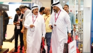 Visitors during last year's exhibition.