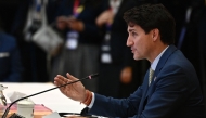 Canada's Prime Minister Justin Trudeau attends the ASEAN-Canada special Summit during the 44th and 45th Association of Southeast Asian Nations (ASEAN) Summits in Vientiane on October 10, 2024. (Photo by Nhac Nguyen / AFP)
 