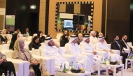 Ideal Solutions and MAXAR Technologies officials during the inauguration of ‘Qatar GIS of the Future’ event