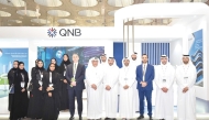 QNB Group officials during the Big 5 Construct 2024.