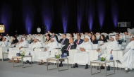 Commercial Bank’s Group CEO, Joseph Abraham along with other officials during the second Qatar Real Estate Forum.