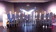 Qatar Automobiles Company officials during the launch of the all-new Mitsubishi XForce in Qatar.