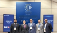 Commercial Bank officials during the IMF and IIF event.