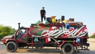  The water tank truck exhibit had its debut at the third edition of the One Book, One Doha Festival, organised by Qatar Reads.