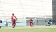 Qatar achieved their target with 16 balls to spare.