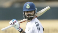 India’s Virat Kohli looks on during a practice match  at the WACA in Perth.