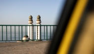 The Mosque of Divinity is pictured along the corniche in Dakar on November 27, 2024. (Photo by JOHN WESSELS / AFP)
