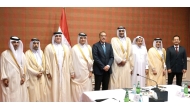 Prime Minister of the Arab Republic of Egypt, H E Dr. Mostafa Madbouly with QBA board members during the meeting.