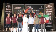 QRC Director H E Sheikh Jabor bin Khalid Al Thani and Director of the Basel Salem Al Sabah Motor Sports Club Saif Awad Al Mutairi crowned the podium winners.