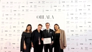 Zulal Wellness Resort by Chiva-Som officials at the Ohlala Spa and Wellness Awards 2024 ceremony.