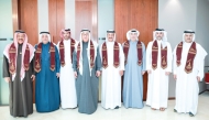 Commercial Bank officials during the National Day celebration.