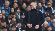 Manchester City's Spanish manager Pep Guardiola gestures on the touchline during the English Premier League football match between Manchester City and Everton at the Etihad Stadium in Manchester, north west England, on December 26, 2024. Photo by Darren Staples / AFP.