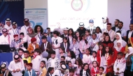 Participants pose for a group photograph during the event.