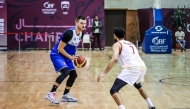 Most Valuable Player of the match, Nedim Muslic (left) scored 30 points and made nine rebounds and four assists.