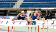 Aspire-trained Kendry Fuentes ran the 60m indoor hurdles heat in 7.48 seconds.