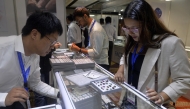 People visit FACETS Sri Lanka 2025, an international gem and jewellery exhibition, in Colombo, Sri Lanka, Jan. 4, 2025. (Photo by Gayan Sameera/Xinhua)
