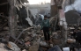  A Palestinian boy walks amid the destruction following an Israeli strike that hit the home of the Ghoula family in the Shujaiya neighbourhood of Gaza City, in the northern Gaza Strip on January 4, 2025. Photo by Omar AL-QATTAA / AFP