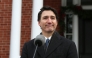 Canadian Prime Minister Justin Trudeau speaks during a news conference at Rideau Cottage in Ottawa, Canada on January 6, 2025. (Photo by Dave Chan / AFP)