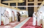 People visit Katara International Kahraman Exhibition.