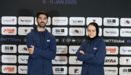 Qatar's Mohammed Abdulwahhab and Aia Mohamed.