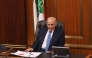 Lebanon's parliament speaker Nabih Berri chairs a parliamentary session to elect a president, in Beirut, on January 9, 2025. (Photo by Anwar Amro / AFP)