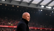 Liverpool's Dutch manager Arne Slot reacts during the English FA Cup third round football match between Liverpool and Accrington Stanley at Anfield in Liverpool, north west England on January 11, 2025. (Photo by Oli Scarff / AFP)