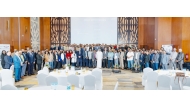 Officials and guests during the second Qatar Security Professionals Meetup.