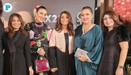 Founder of X28 Events & Exhibitions, Sana Jassim (centre), with guests during the soft launch of 'The Ramadan Edit' at Sora, Park Hyatt Doha, in Msheireb Downtown, on January 15, 2025. All pics: Marivie Alabanza / The Peninsula