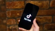 In this photo illustration, the TikTok logo is displayed on a phone on January 17, 2025 in New York City. Alex Kent/Getty Images/AFP 