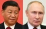 (FILES) (COMBO) This combination of pictures created on December 30, 2022 shows China's President Xi Jinping (L); and Russian President Vladimir Putin (R) (Photo by Noel CELIS and Mikhail Metzel / various sources / AFP)
