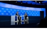 Prime Minister and Minister of Foreign Affairs H E Sheikh Mohammed bin Abdulrahman bin Jassim Al Thani with President and CEO of World Economic Forum Borge Brende at the World Economic Forum session in Davos.