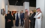 Officials taking a tour of the exhibition at Katara.