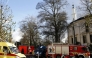 File photo: Belgian firefighters stand outside the Grand Mosque in Brussels, Belgium, November 26, 2015.
