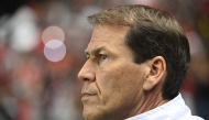 Napoli's French coach Rudi Garcia looks on during the UEFA Champions League 1st round day 1 group C football match between SC Braga and Napoli at the Municipal stadium of Braga on September 20, 2023. Photo by MIGUEL RIOPA / AFP