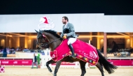 Germany’s Philipp Weishaupt, riding bay stallion Karaldo, claimed the grand prize in the CSI5* - 1.50m class. 